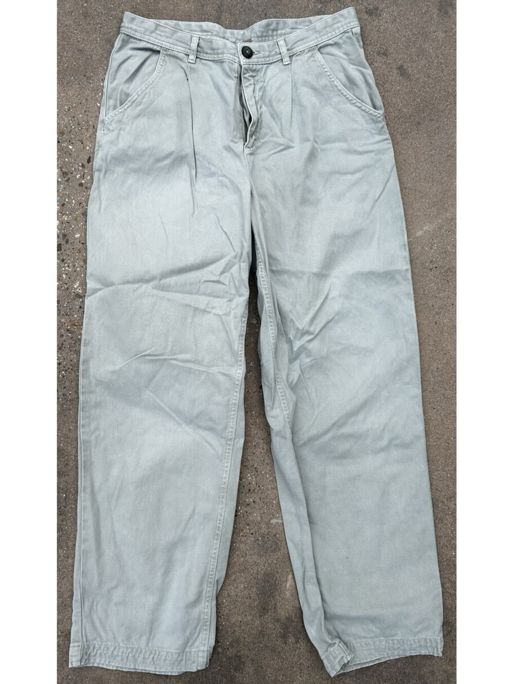 Free People The Pacifica High Rise Slim Straight Leg Kelly Green Jeans Sz 12